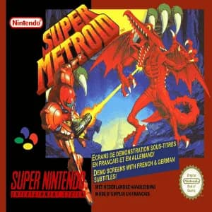 Super Metroid Cover Art